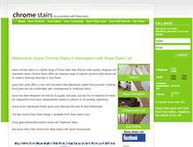 Tablet Screenshot of chromestairs.co.uk